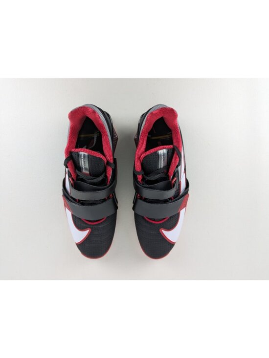 Nike Romaleos 4 Men\'s Size 9 Black University Red White Weightlifting Shoes NEW main image 4